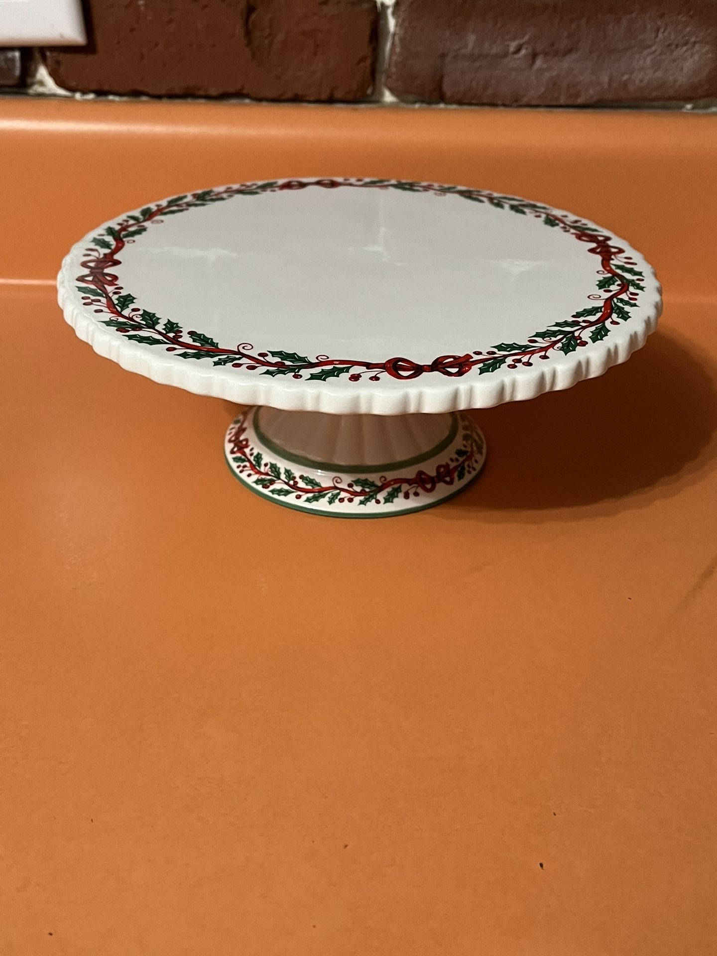 Avon Cake Pedestal Platter
