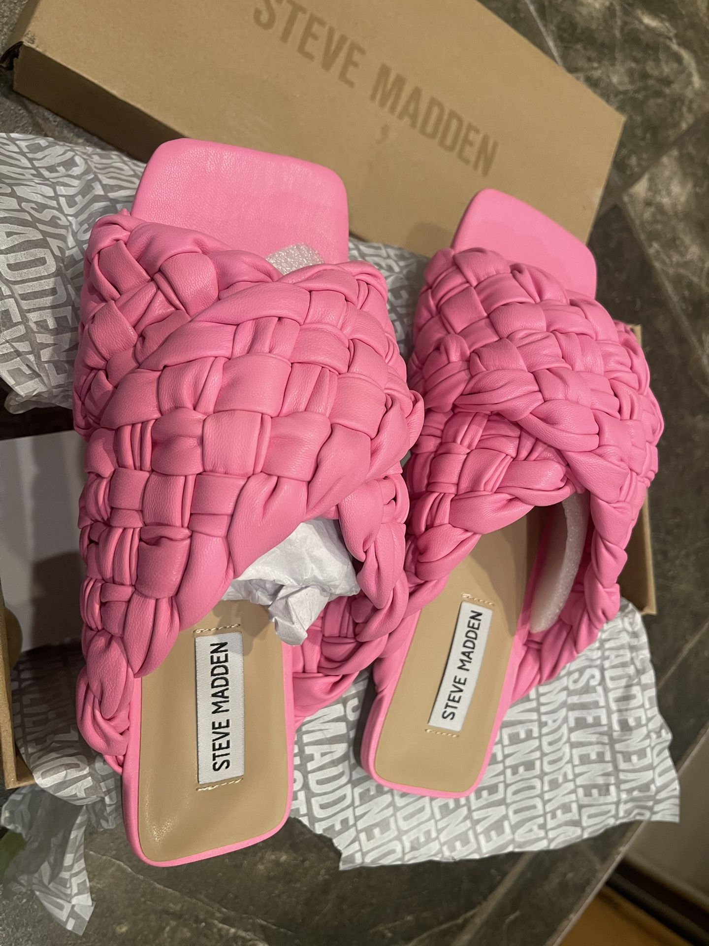 Brand New Steve Madden slides