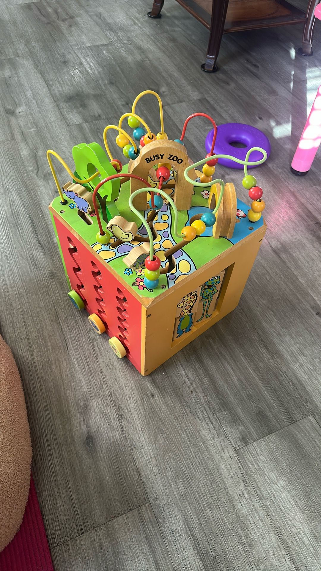 Wooden Activity Center 