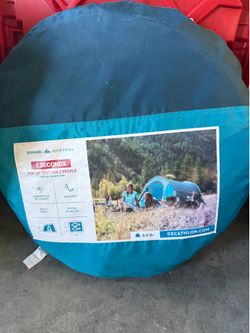 Pop up tent- used for sports games