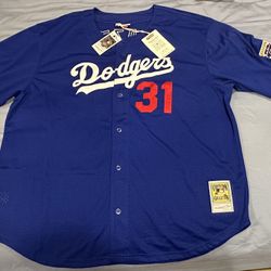 Dodgers Baseball Jersey, Mike Piazza #31