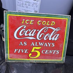 Coca Cola Sign 