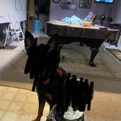 8ft 3pc Slate Brunswick Pool Table