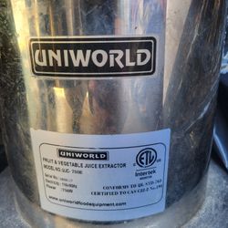 Uniworld Commercial Juicer 