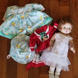 Daisy Kigdom Doll & Dresses $25