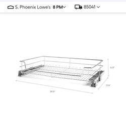 Kitchen Cabinet  Sliding Basket 🧺