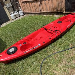 10 foot Kayak Sit On Type Good Shape