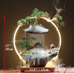 Tabletop Buddha Water Fountains Indoor