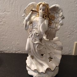 Angel Figurine Votive Tea Light Candle Holder 