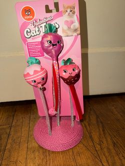 FOFOS Valentines Cat Toys Set NEW