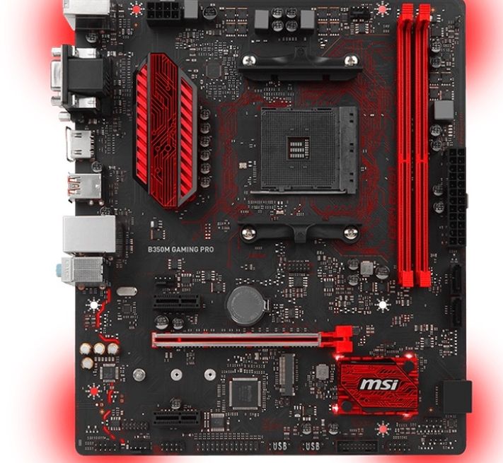 MSI B350M GAMING PRO MOTHERBOARD