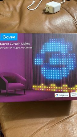 Govee curtain lights - dynamic DIY light art canvas - NEW