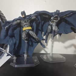 Mafex Hush Batman & Jump Suit Batman
