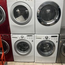 27 Wide Electric Washer And Dryer LG