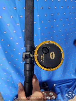 HE7276-083 Penn Squall 60LD Reel With Penn Squall Rod Combo