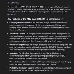 Jeep 4By Mode 2 Charging Cable