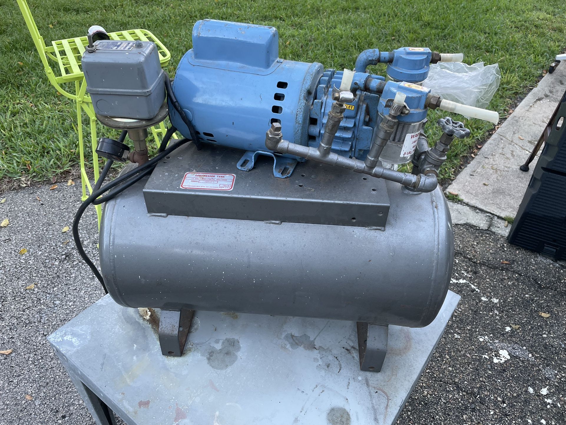 Vacuum Pump Setup