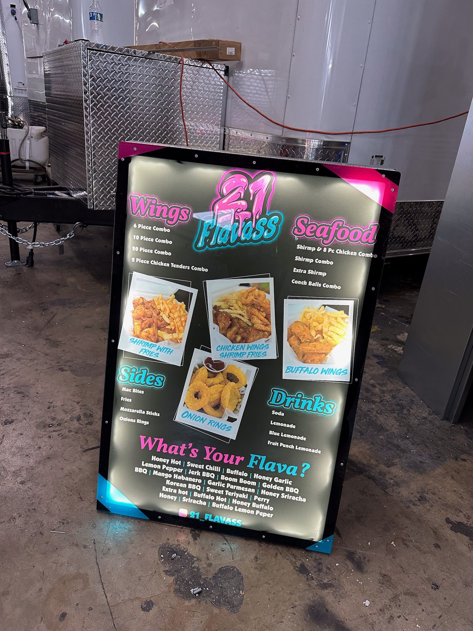 LED Menu Signs