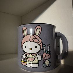 Hello kitty easter mug