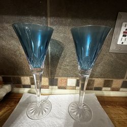Waterford crystal flutes