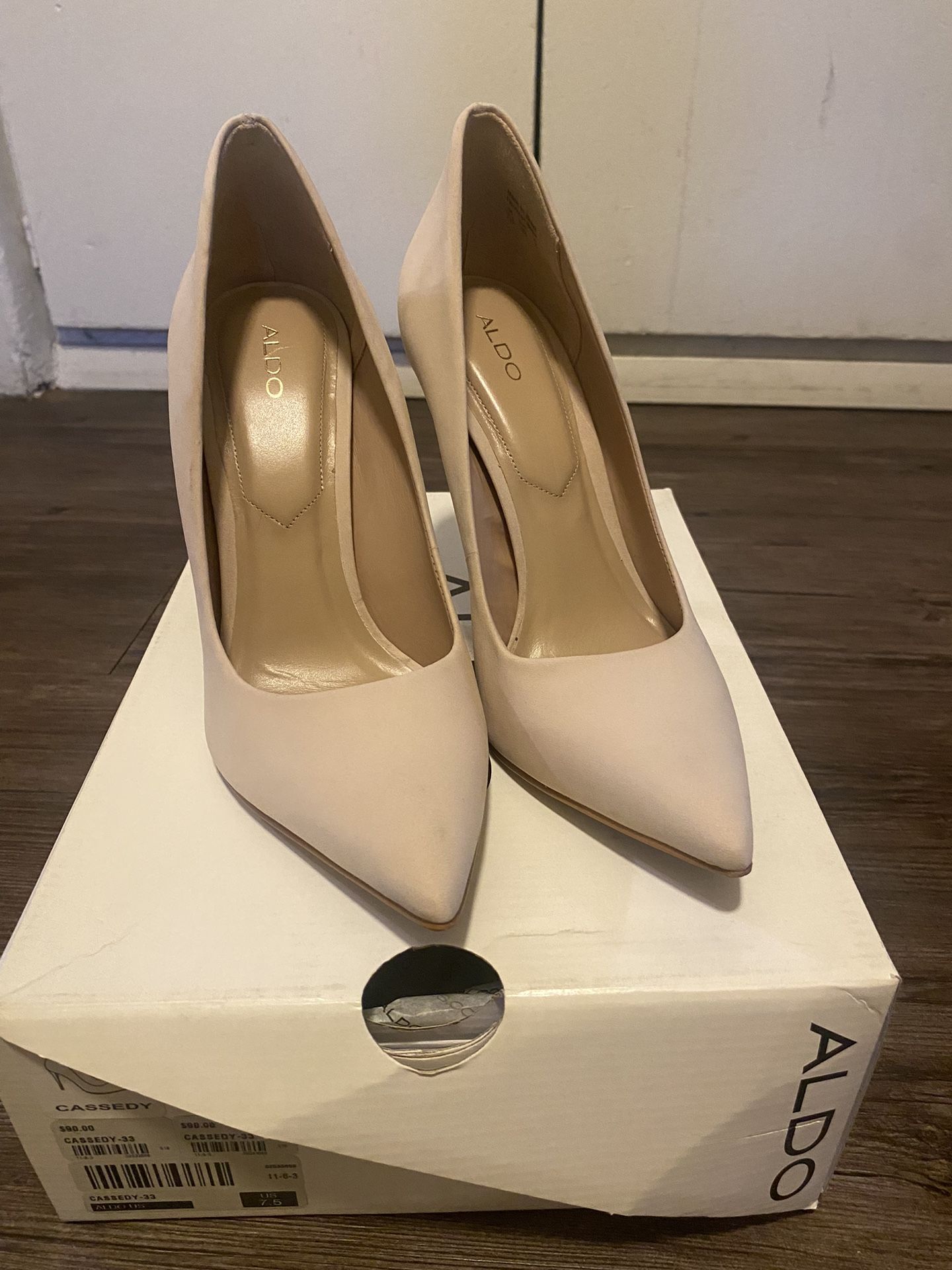 Aldo Blush Pink High Heels 