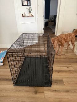 42” large dog crate