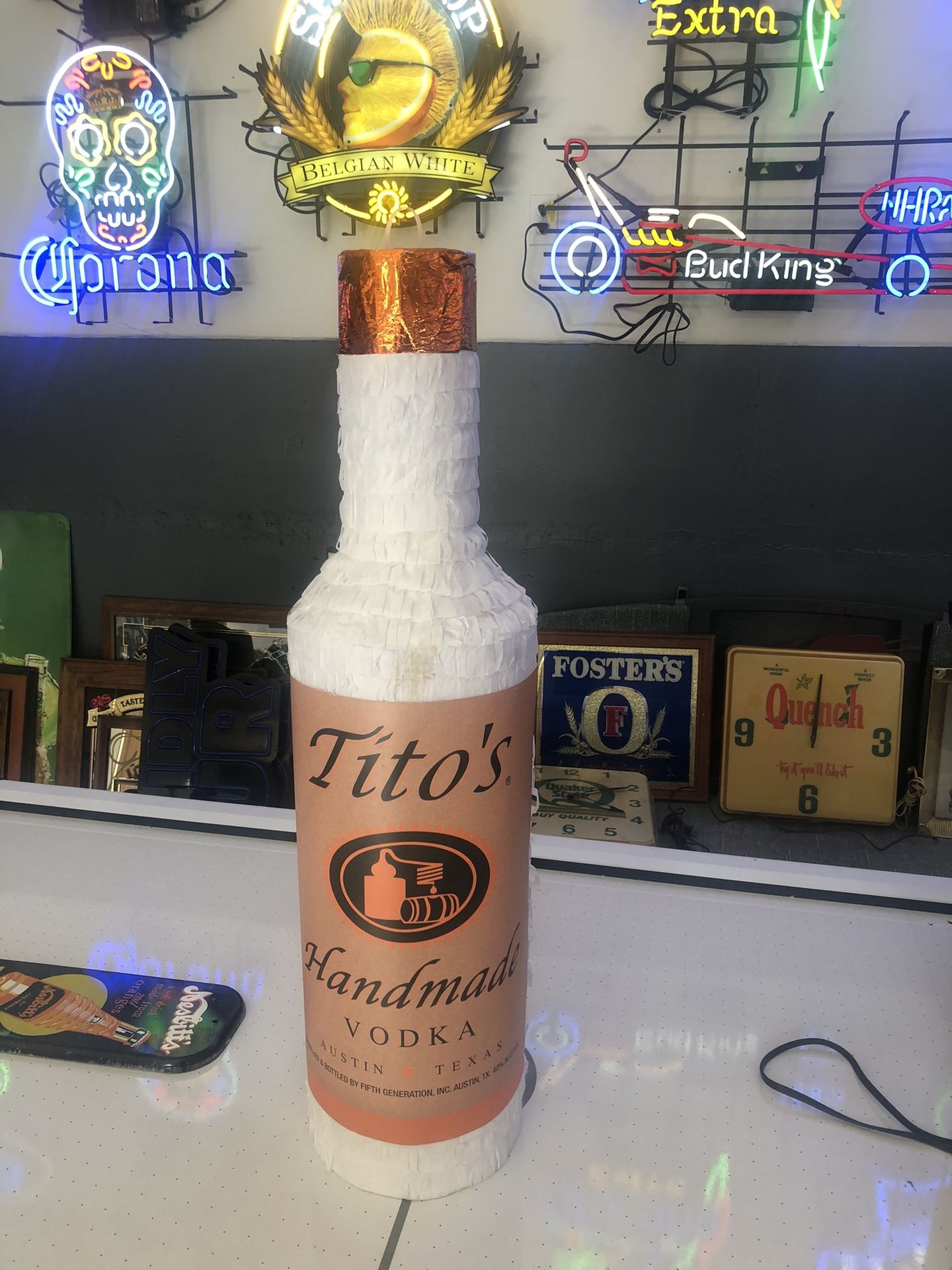 Tito’s Vodka Piñata.