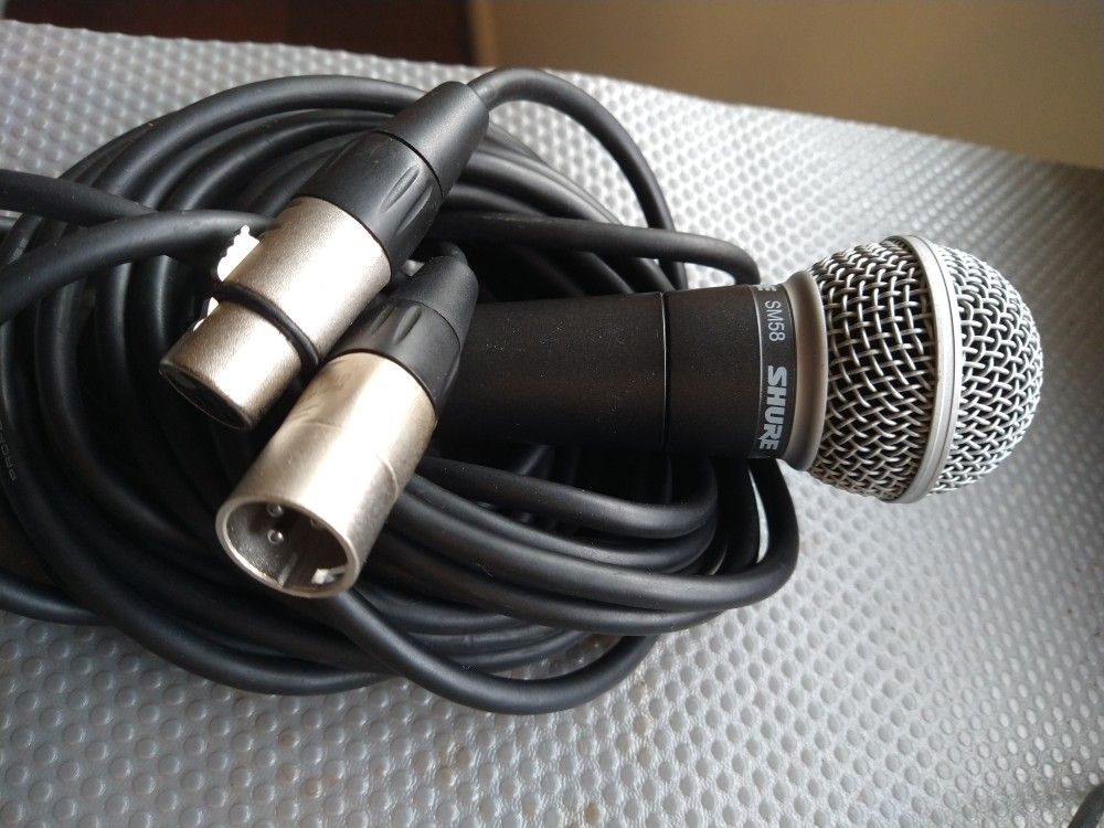 Shure Microphone Sm58 , Mint Condition