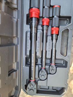 Wett 3pc Drive Torque wrench set New