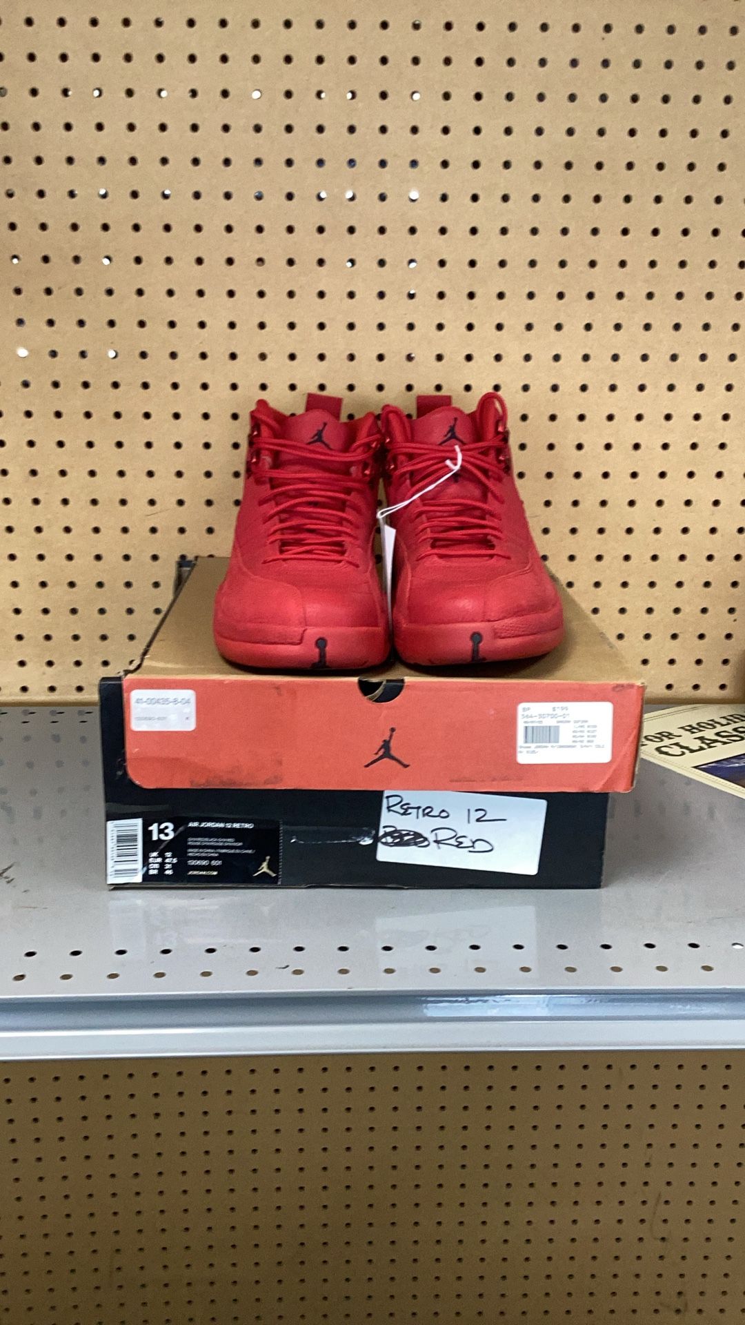 Air Jordan Retro 12’s “Gym Red”