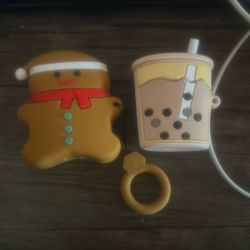 Apple AirPods 1st Generation (with Cases On It)