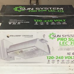 Sun System Pro Sun LEC 315 Commercial Grow Light Fixture – 120-240V