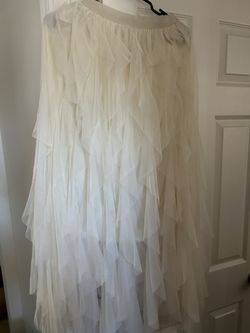 White Skirt $5