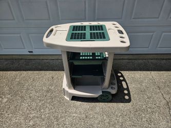 Suncast Outdoor Portable Garden Cart