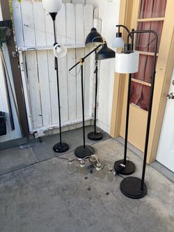 Reading lamps five dollars each