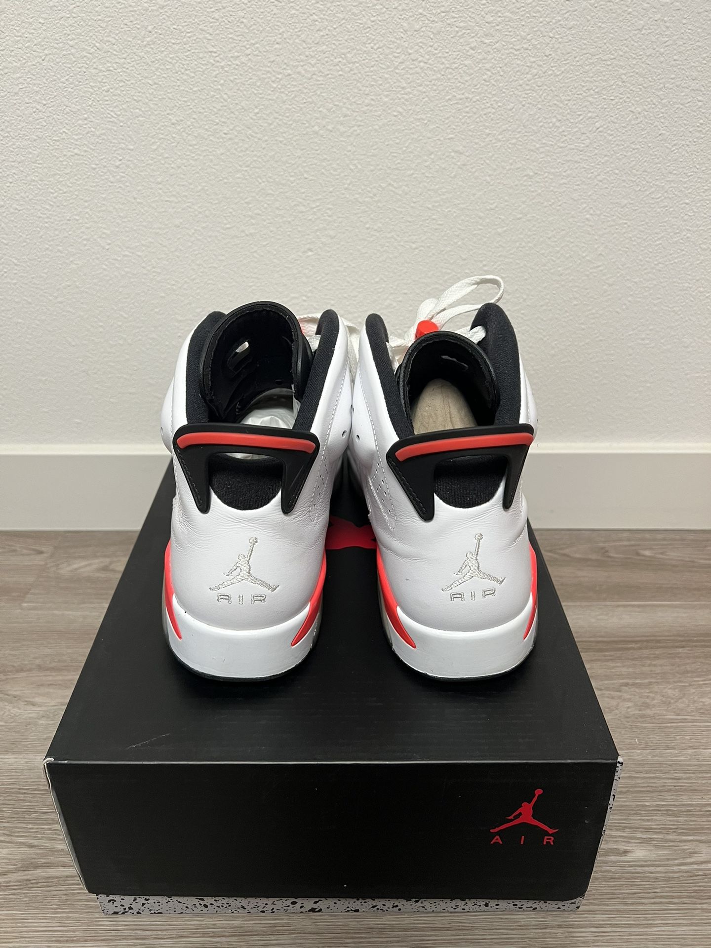 Size 11 - Jordan 6 Retro Infrared White 2014 Air Jordan 6 Retro  main image 2
