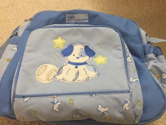 Blue Diaper Bag