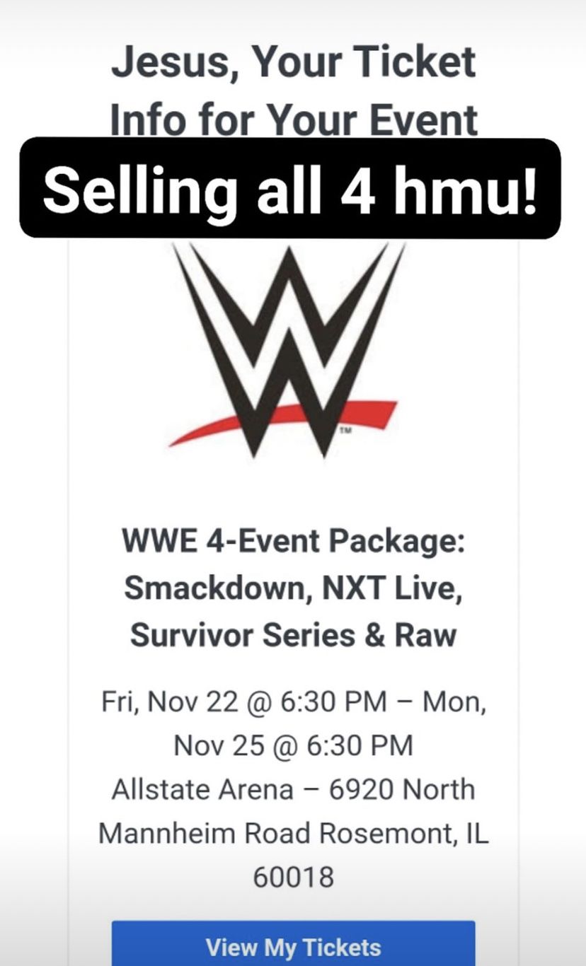 WWE Survivor Series package