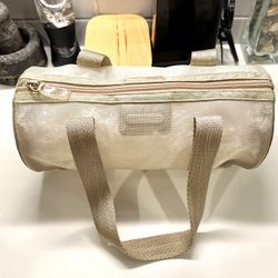 Beige Mesh Papillon Style Etro Milano Purse