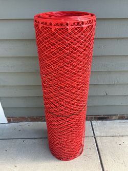 Orange Safety Mesh $25