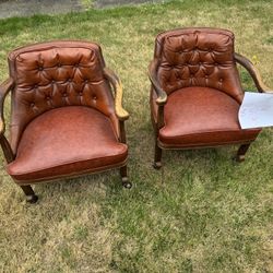 Set Of Rolling Chairs