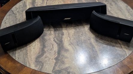 Bose Center Channel & 2 L. & R. Speakers