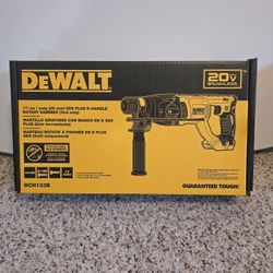 New DEWALT 20V MAX Cordless Brushless 1 in. SDS Plus D-Handle Concrete and Masonry Rotary Hammer