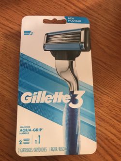 Gillete 3 $5