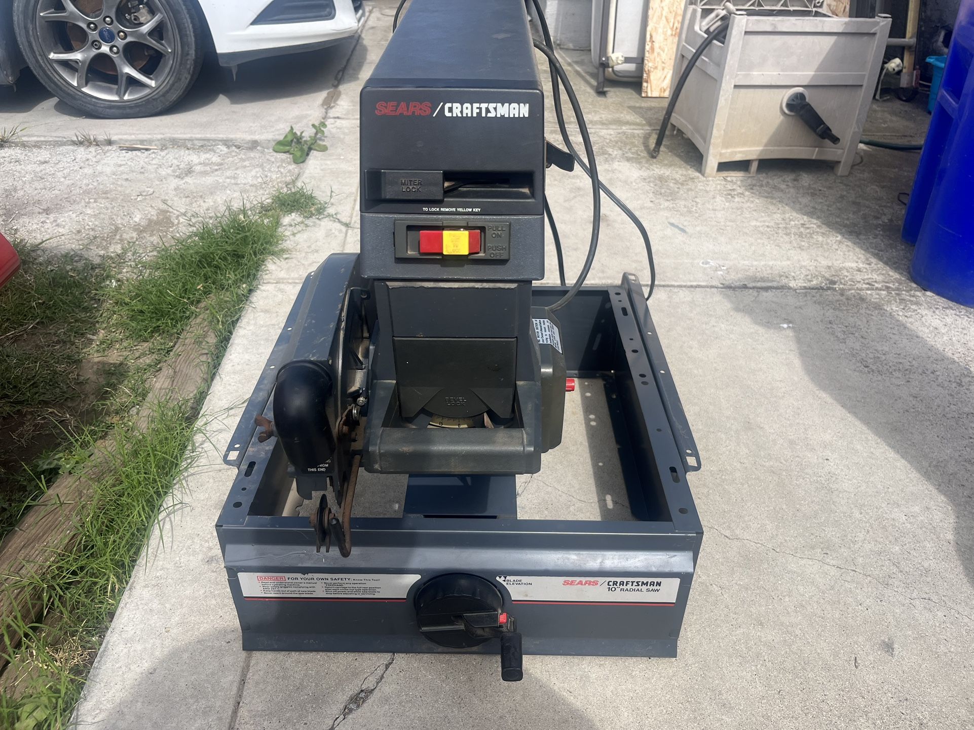 Craftsman 10” Radial Saw
