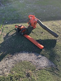 Blower & Bush Trimmer