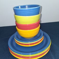 12 Pcs. Fiestaware