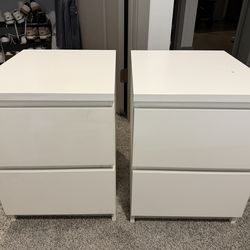 Set of 2 IKEA Nightstands