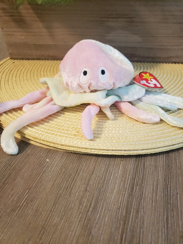 Vintage Ty Beanie Babie "Goochy" Octpus