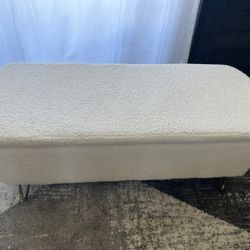 Modern Ottoman Bench Like New! 